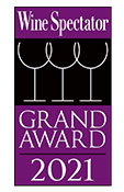 Wine Spectator Grand Award 2021