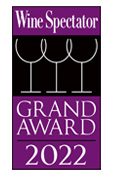 Wine Spectator Grand Award 2022