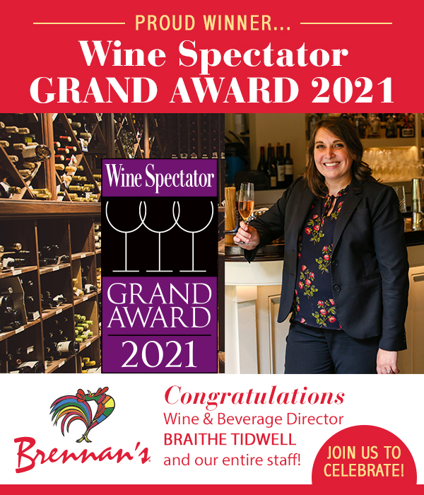 Wine Spectator Grand Award Winner