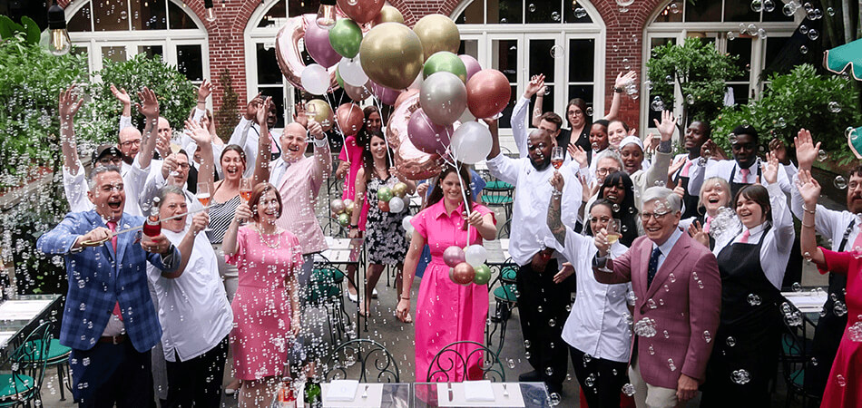 Promotional Image for 80th Anniversary Tasting Menus