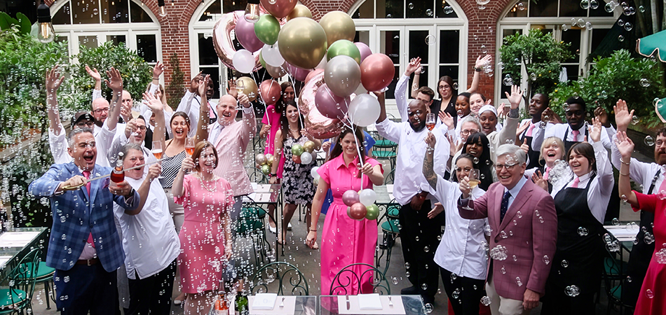 Promotional Image for 80th Anniversary Tasting Menus