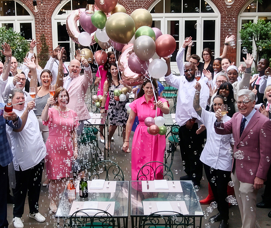 Promotion for 80th Anniversary Tasting Menus