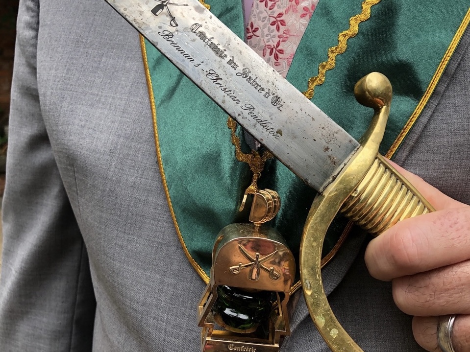 Promotion for Confrérie du Sabre d’Or Grand Chapter Dinner
